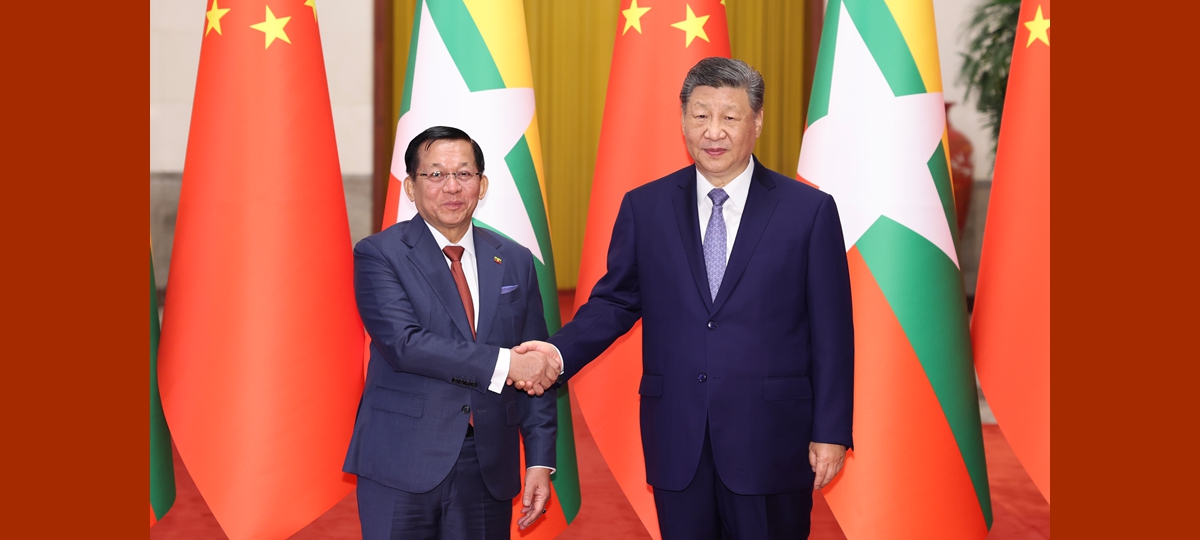 Presidente chino mantiene conversaciones con su homólogo de Myanmar sobre aumento de la cooperación