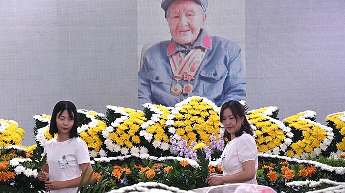 China despide a la última veterana del Ejército Rojo