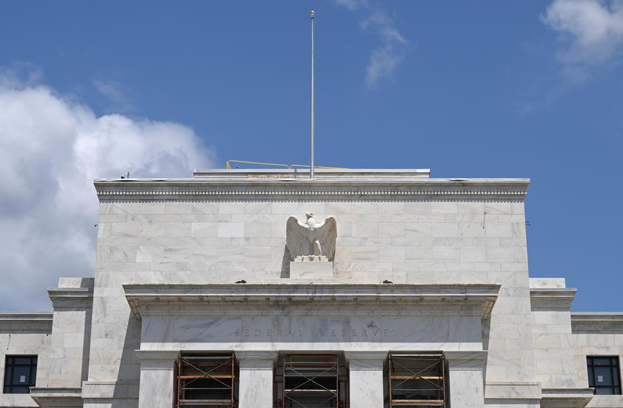 Imagen del 29 de julio de 2026 del edificio de la Reserva Federal estadounidense, en Washington D. C., Estados Unidos. (Xinhua/Li Rui)