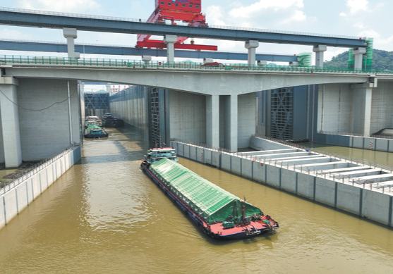 Las pruebas preparan el terreno para la apertura del canal de Pinglu