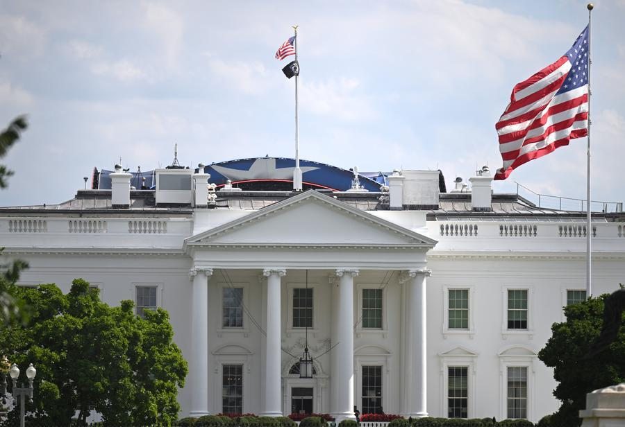 Imagen del 14 de junio de 2026 de la Casa Blanca, en Washington D. C., Estados Unidos. (Xinhua/Li Rui)
