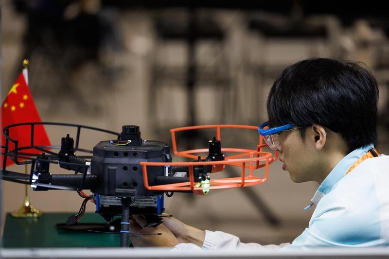 China encabeza el medallero del concurso de habilidades