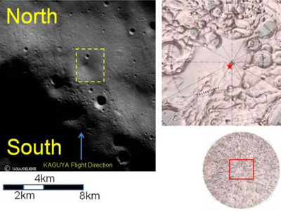 Japón publicó el mapa topográfico tridimensioanl de la superficie lunar
