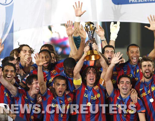 Logra Barcelona sexto título en 2009 con Mundial de Clubes