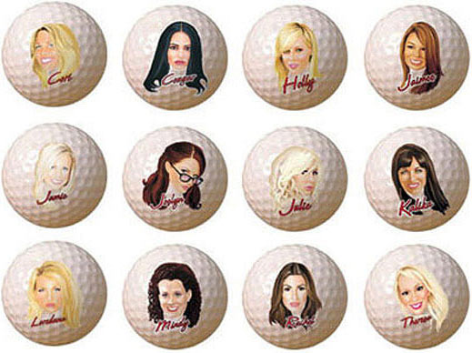 Comerciantes ponen en venta pelotas de golf con la imagen de la amante de Tiger Woods