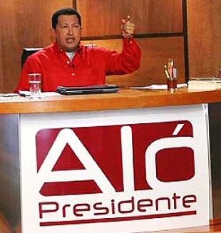 Suspende Chávez &#39;Aló Presidente&#39; para atender emergencias por lluvias