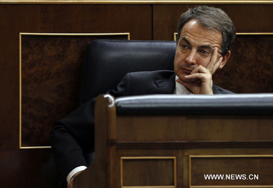 El año más difícil de Rodríguez Zapatero
