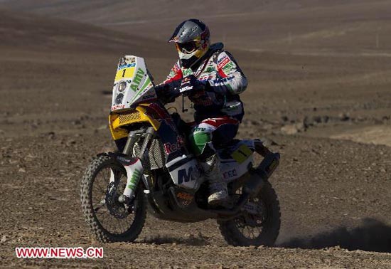 Rally Dakar: Motociclista español Coma gana octava etapa