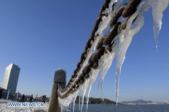 Mayor parte de China experimentará clima glacial esta semana