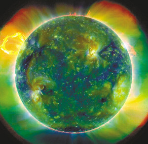 Tormenta solar potente puede causar estragos en energía