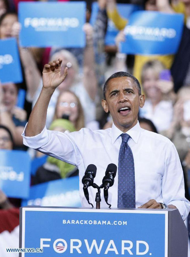 Obama toma ventaja tras dominar estados decisivos, mientras republicanos ganan puestos en Cámara de Reprensentantes