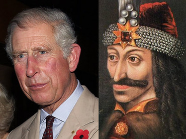 Carlos de Inglaterra es familiar lejano del conde Drácula