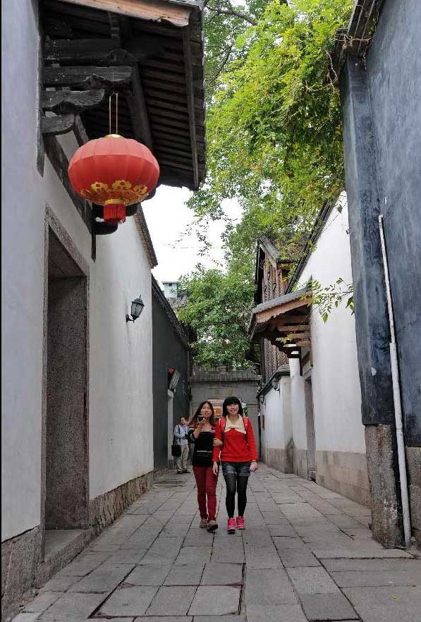 "Tres carriles y Siete Paseos", uno de los primeros lotes de las diez calles históricas más famosas de China
