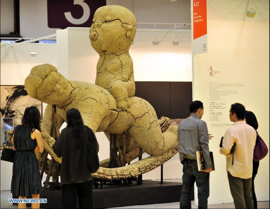 Más de 2,000 obras de arte participan en la exhibición "Art Taipei 2012" 