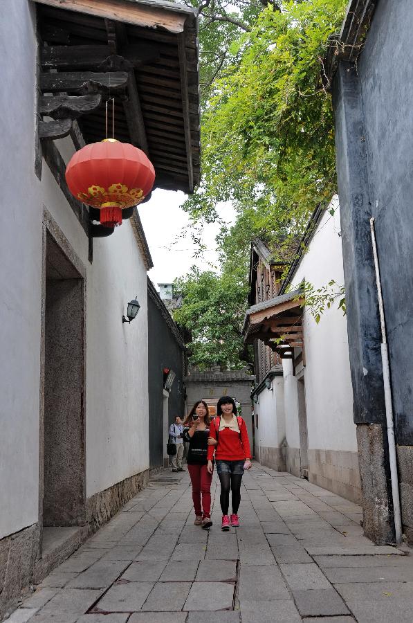 "Tres carriles y Siete Paseos", uno de los primeros lotes de las diez calles históricas más famosas de China  3