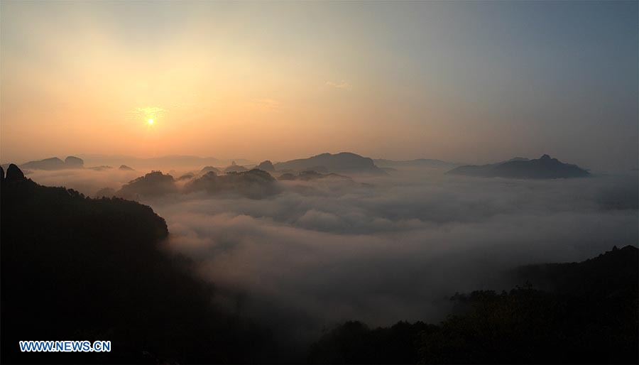Fujian: Amanecer de Montaña Wuyi  3