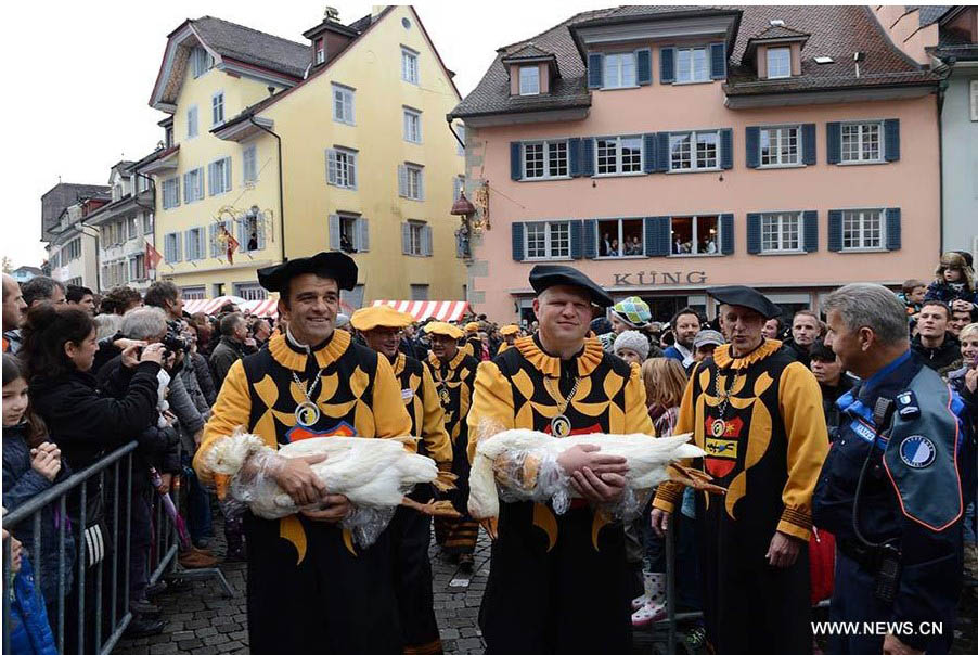Fiesta de San Martín en Suiza