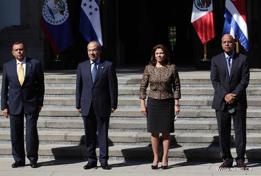 Presidentes de Centroamérica y México urgen a establecer esquema anticrimen