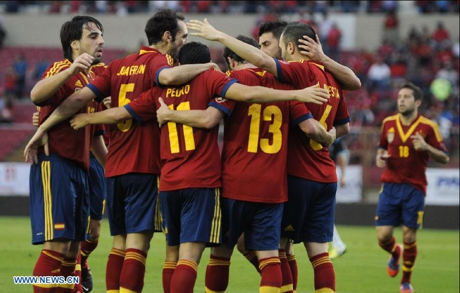 Fútbol: España golea en amistoso por 5-1 a Panamá