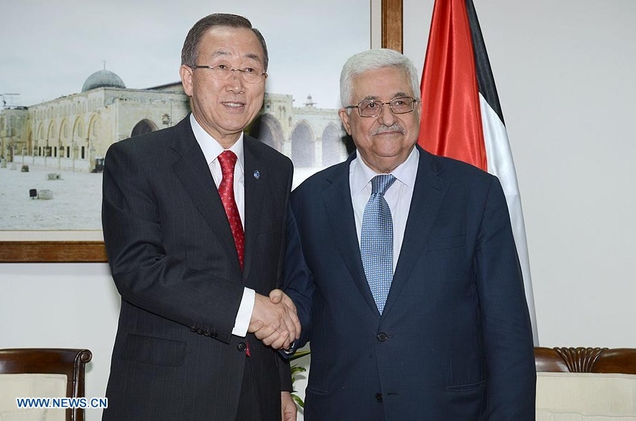 Presidente palestino y jefe de ONU piden cese inmediato de tensiones en Gaza