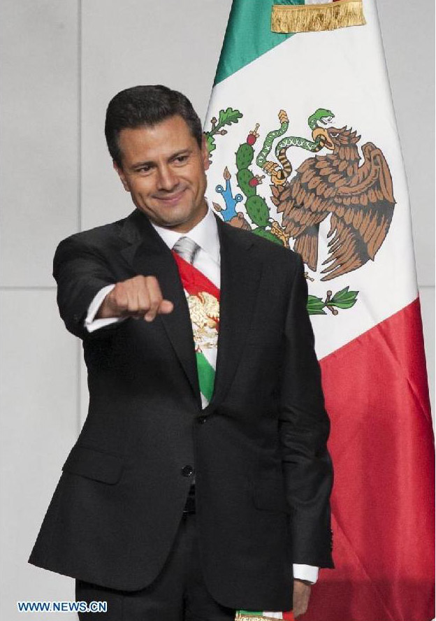 Peña proyecta transformación de México en "potencia"