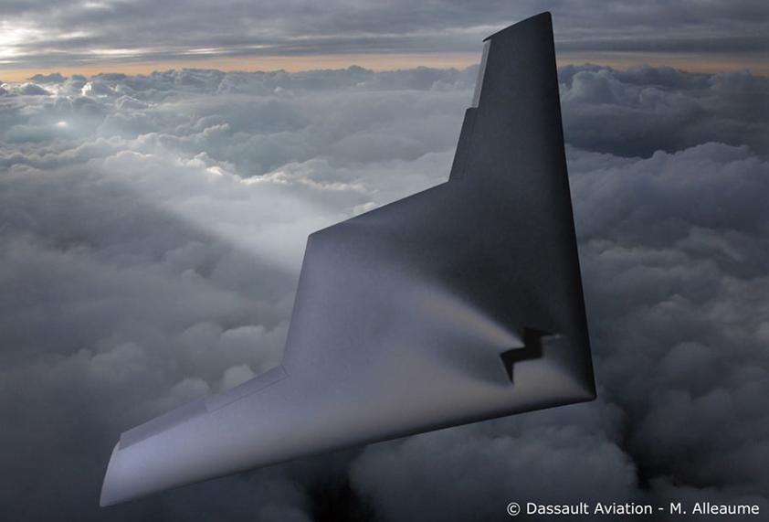Despega en Francia primer avión furtivo de combate no tripulado de Europa 7
