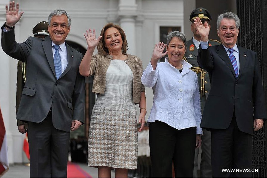 Presidentes de Chile y Austria firman acuerdos de cooperación