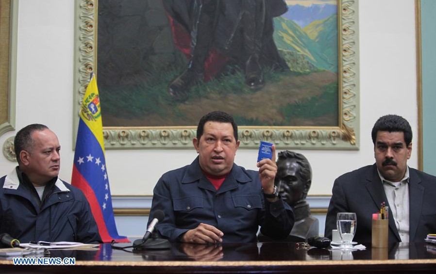 Presidente venezolano Chávez viajará a Cuba tras recaída del cáncer