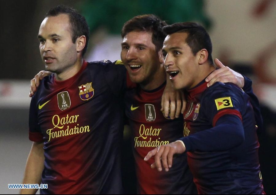 Fútbol: Messi rompe récord de goles en triunfo de Barcelona ante Betis
