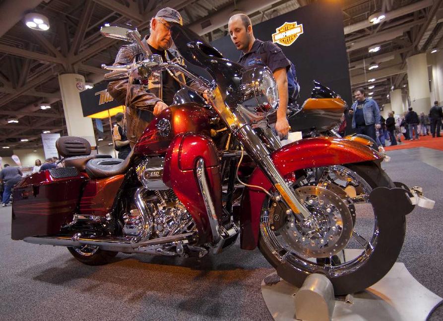 Momentos más impresionantes del Espectáculo de Motocicletas de Toronto 2012 (6)