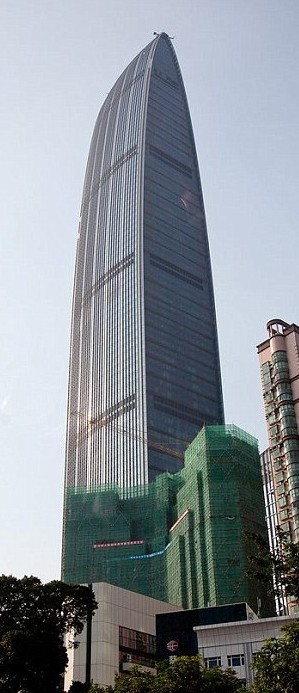 No.4   KK100, Shenzhen :441,8 metros, 100 pisos