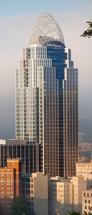 No.5  Great American Tower, Cincinnati: 202.69-metros, 41 pisos