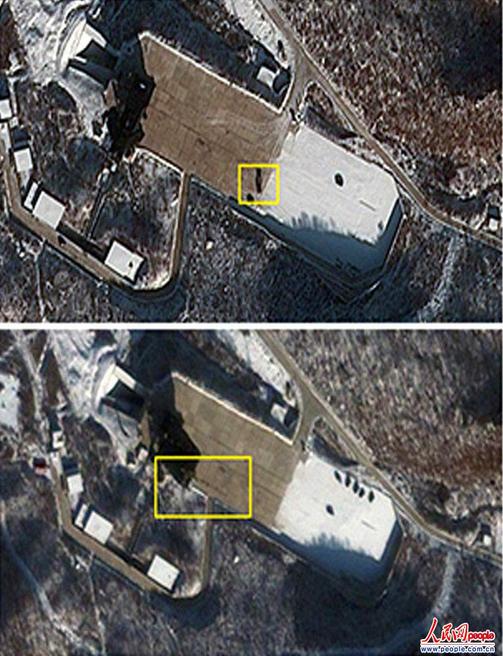 Corea del Norte ha desmontado el cohete de la plataforma de lanzamiento, según las imágenes de un satélite de EE.UU.