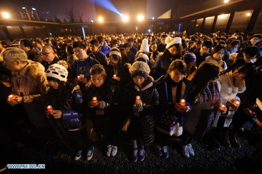 Recuerdan a víctimas de masacre de Nanjing