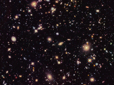 Descubren un grupo de galaxias primitivas