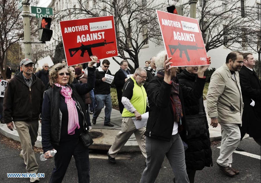 EEUU: Protesta en contra de la violencia con armas