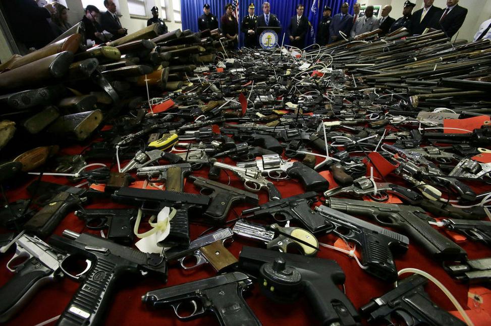 Gobierno del Estado de Nueva Jersey reciclaje miles de armas de fuego 4