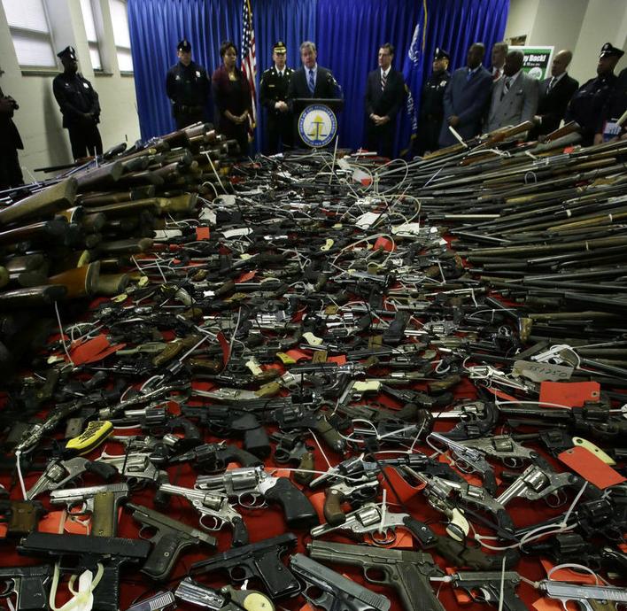 Gobierno del Estado de Nueva Jersey reciclaje miles de armas de fuego 5
