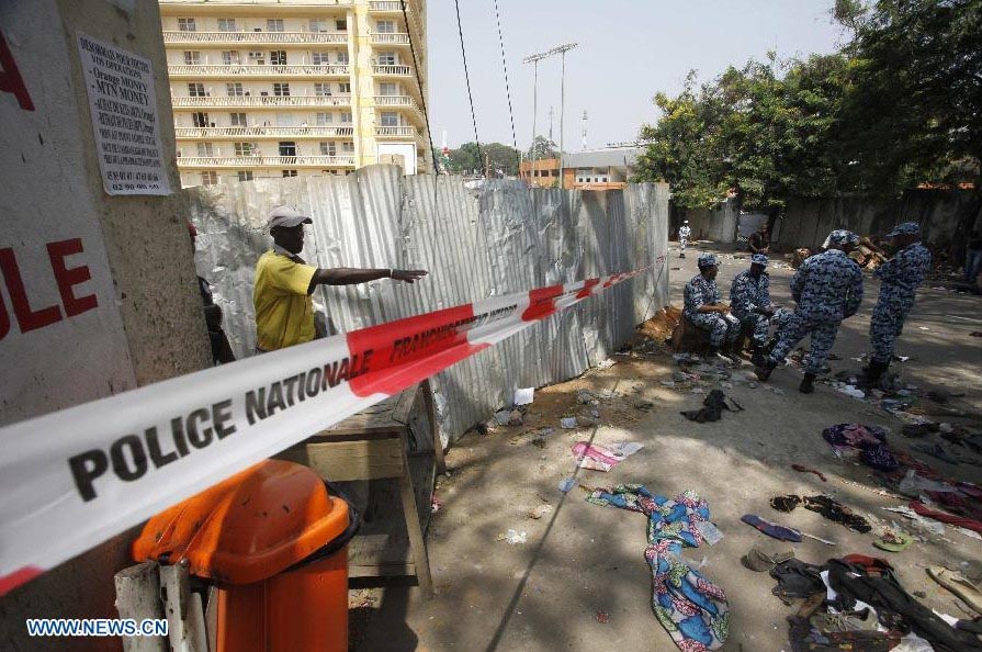 Mueren al menos 60 personas por estampida en capital de Cote d'Ivoire