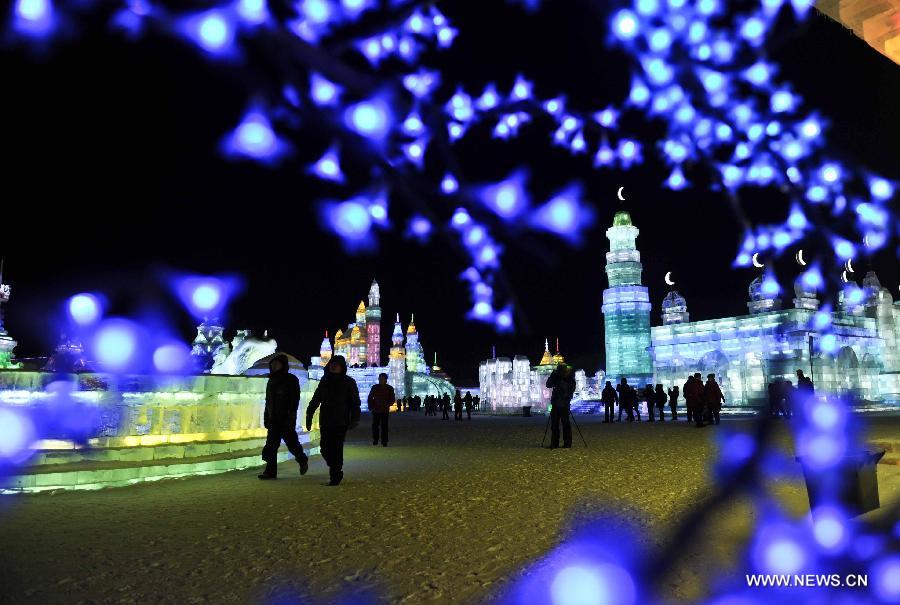 Celebran el 39º Festival Internacional de Hielo y Nieve de Harbin 6