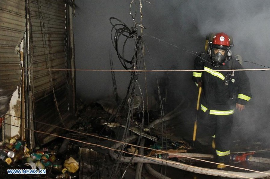 Incendio en mercado de Shanghai deja 5 muertos y 12 heridos