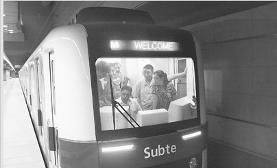 El “hecho en China” trae nueva tecnología al metro de Buenos Aires