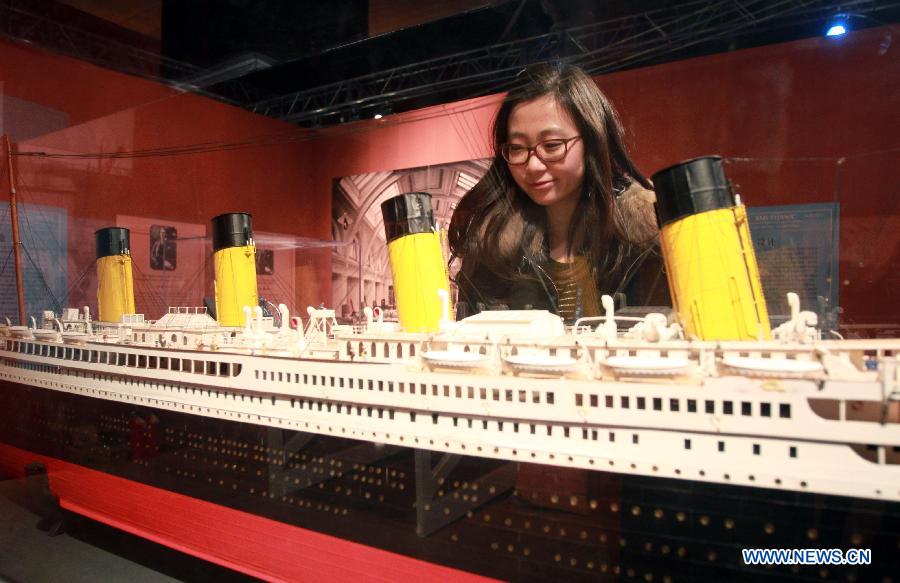 Exhiben artefactos del Titanic en Shanghai 
