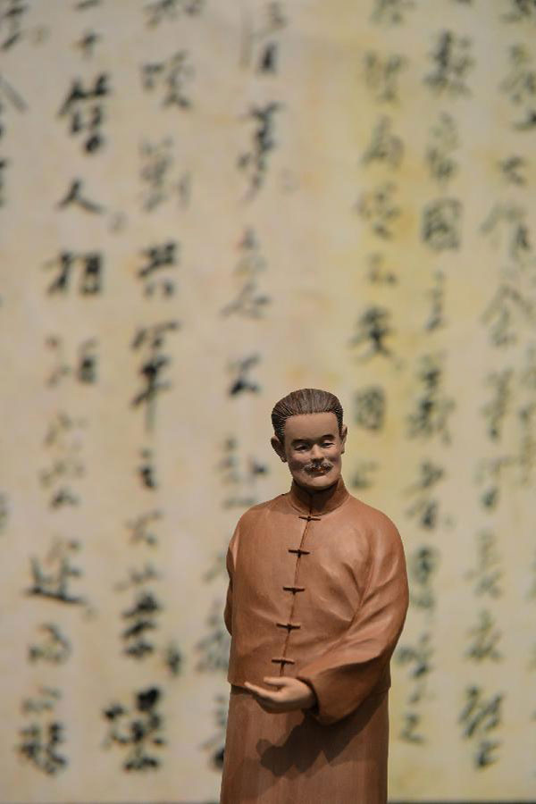 Celebran exposición de esculturas de arcilla en el Centro de UNESCO de Macao  4