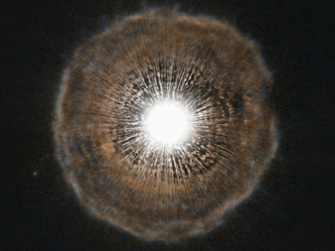 Estrella de neutrones expulsa partículas de altas energías