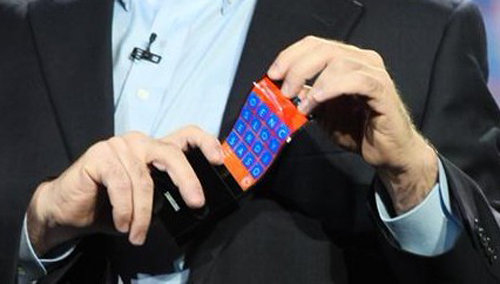 Samsung muestra prototipo de pantalla flexible 