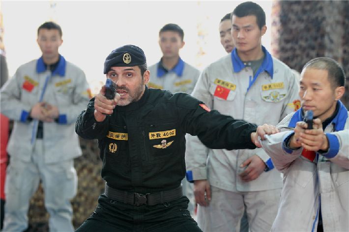 Guardaespaldas reciben entrenamiento en Pekín