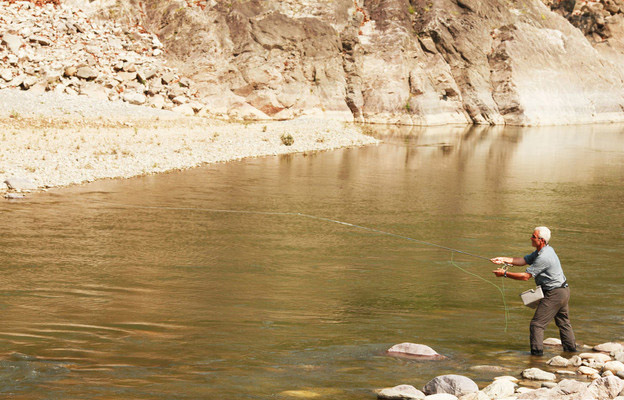 El río Ramganga, India