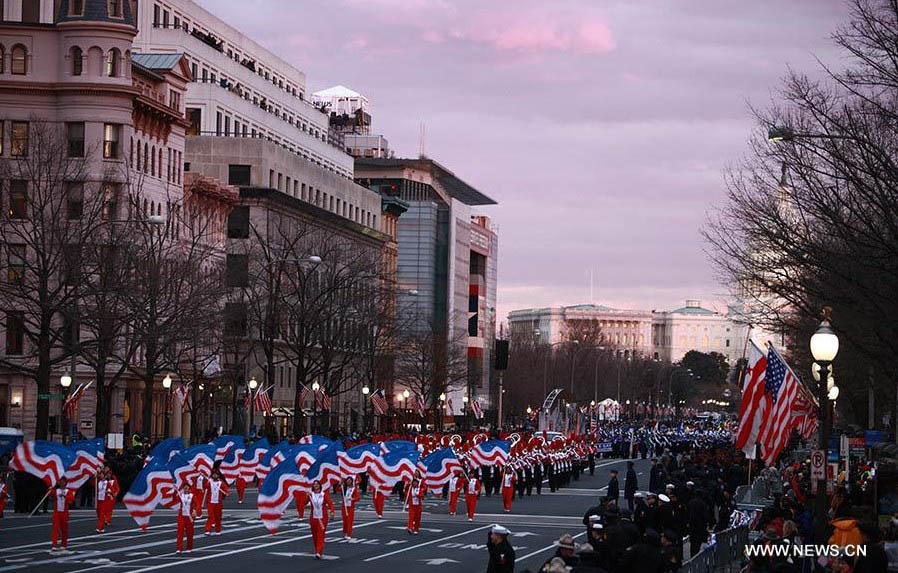 Desfile de toma de posesión de Obama