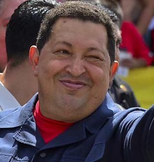 Oficialistas inundan calles de Caracas en apoyo a Chávez